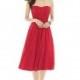 Flame Alfred Sung Bridesmaids by Dessy D726 - Brand Wedding Store Online