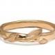 Leaves Ring no.9 - 18K Gold Ring, unisex ring, wedding ring, wedding band, leaf ring, filigree, antique, art nouveau, vintage, grooms gift