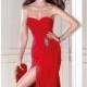 Strapless Beaded Dresses by Alyce BDazzle 35718 - Bonny Evening Dresses Online 