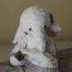 Artist teddy - Elephant Eleonora - Stuffed toys - Handmade teddy - 14 cm (5.5 inches)