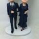Custom Personalized Wedding Anniversary Cake Topper Bobble Head Clay Figurine Based on Customers' Photos Using As Wedding Valentine's Gifts