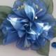 Blue Hydrangea,  Bridal Hairstyles, Wedding Accessories, Flower For Dress, Fabric Flower Girl Dress, Blue Flower Brooch, Mother of the Bride