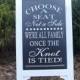 Pick a Seat Not a Side, Welcome to Wedding Chalkboard Sign, Easel for Wedding, Wedding Chalkboard Easel, wedding sign, chalkboard sign