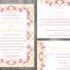 Wedding Invitation Template Download Printable Wedding Invitation Editable Invites Elegant Pink Invitations Yellow Wedding Invitations DIY - $15.90 USD