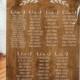 Rustic Wedding Seating Chart - Large - 2' x 3' - WS-94