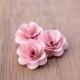150  Pcs Powder Pink  Birch Wood Roses for Weddings, Home Decorations, Scrapbooking and Floral Arrangements