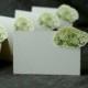Green Hydrangea Small Tent - Place Card - Escort Card - Gift Card  - Menu card weddings events