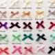 Satin Ribbon Swatch Samples/ Pick 5 - Write up to 5 Colors in Message to Seller At Checkout / 35 Color Choices
