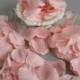 500 Pink Blush Rose Petals - Artifical Flower Petals - Blush Pink Bridal Shower Wedding Decoration - Flower Girl Basket Petals Table Scatter