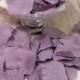 200 Rose Bulk Petals - Artificial Petals - Wisteria Lavender Purple - Wedding Ceremony Decoration - Flower Girl Basket Petals Table Scatter