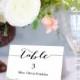 Wedding Place Card Printable Template - Place Cards - Escort Cards - Editable DIY Place Cards - Instant Download - Minimal Elegance