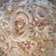 ROSE GOLD Brooch Bouquet, Brooch Bouquet, Custom Brides Bouquet, Pink and Gold Brooch, Gold Jeweled Wedding Bouquet, DEPOSIT Only
