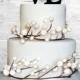 Love 4" Wedding Cake topper Monogram cake topper Personalized Cake topper Acrylic Cake Topper
