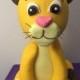 Simba Baby Fondant Cake Topper. Ready to ship in 3-5 business days. "We do custom orders"