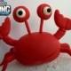 Red Crab Fondant Cake Topper of Disney. Ready to ship in 3-5 business days "We do custom orders"