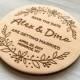 Save the Date Wedding Save the Date Magnets Wedding Announcement Engraved Save the Date Wood Personalized Magnets Wedding Favors Invintation