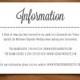 Printable Info Card - Info Card Template - DIY Wedding Template - Rustic Info Card - Instant Download - Pink Lavender Collection