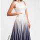 Navy Ombre Ombre Long Gown by ASHLEYlauren - Color Your Classy Wardrobe