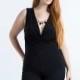 Special Summer dresses plus size women's sexy v neck t-shirt loose sleeveless black vest - Bonny YZOZO Boutique Store