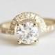Moissanite Ring, Diamond Wedding Ring, Diamond Engagement Ring, Moissanite Diamond Ring, Moissanite Engagement Ring, Diamond Crown Ring
