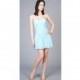 2017 laudable Baby Blue Sweetheart Neckline Ruffle Simple Tea Length Cocktail Dress In Canada Cocktail Dresses Prices - dressosity.com