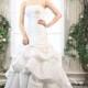 Perfect A-Line Strapless Court Train Taffeta Wedding Dress CWZT1301B - Top Designer Wedding Online-Shop