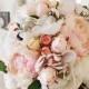 Silk bouquet / Bridal bouquet / Wedding bouquet / Alternative bouquet / Destination wedding / Artificial flowers / Peony bouquet / Adalyn BB