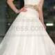 Essense Wedding Dress Style D1506 Tulle Satin A-Line Strapless