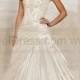 Essense Wedding Dress Style D1425 Satin A-Line Strapless