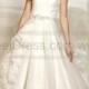Essense Wedding Dress Style D1412 Organza Ball Gown Strapless