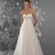Nicosia by Romantica of Devon - Blush Tulle Floor Sweetheart  Strapless A-Line Wedding Dresses - Top Design Dress Online Shop