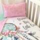 Baby Cot / Crib Quilt Blanket Dreamcatcher Baby Girl