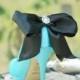 Oversized Shoe Clips Black Tie Affair Bow Rhinestone. Big Huge. MORE Ivory White Champagne Satin Ribbon. Night Couture, Fun Day Bridal Bride