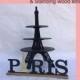 Eiffel Tower cupcake stand and standing letters PARIS