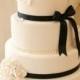 Ivory Floral Wedding Cake