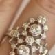 Diamond Navette Ring - Custom Ring Designs -  Custom Jewelry - DEPOSIT ONLY -  Navette Diamond Ring with heirloom diamonds