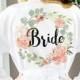 Wedding Robes for Bride & Bridesmaids, Floral Personalized Bridal Party Robes for Bride to Be, Personalized Custom Gifts (Item - ROB100)