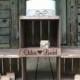 Rustic Wedding Cupcake Stand, Crate Cupcake Stand,  Wood Cupcake Stand