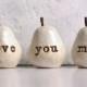 Gifts for mom / Mother's Day gift for her / 3 love you mom pears / gift for women / pears gift / gifts for mothers