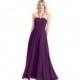 Grape Azazie Felicity - Chiffon Sweetheart Floor Length Back Zip Dress - Cheap Gorgeous Bridesmaids Store
