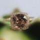 9x9mm Morganite Engagement Ring In 14K Rose Gold Cushion Cut Morganite Diamond Ring Wedding Ring Gemstone Ring Anniversary Gift For Her