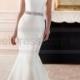 Stella York Ball Gown Modern Keyhole Back Wedding Dress Style 6386