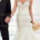 Stella York Cap Sleeve Trumpet Wedding Dress With Beaded Illusion Back Style 6451