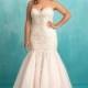 Allure Women Plus-Size Dresses Style W375 by Allure Women - Ivory  White  Champagne Tulle Floor Wedding Dresses - Bridesmaid Dress Online Shop