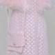 Wedding Dress Pink, Bridal Dress Pink Blush, Size Medium