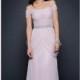Blush Off Shoulder Dress by Lara Designs - Color Your Classy Wardrobe