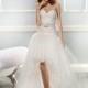 Special Princess Sweetheart Tulle & Lace High Low Wedding Dress With Sash/ Ribbon - Compelling Wedding Dresses