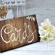 Cartel de madera boda tarjetas, Letrero boda caligrafía, Señal madera boda rústica, boda jardín, decoración madera boda.