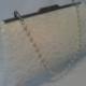 Ivory lace Pearl Wedding clutch purse BBsCustomClutches