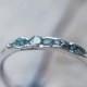 Raw Blue Diamond Ring // Hidden Gems Stacking Band
